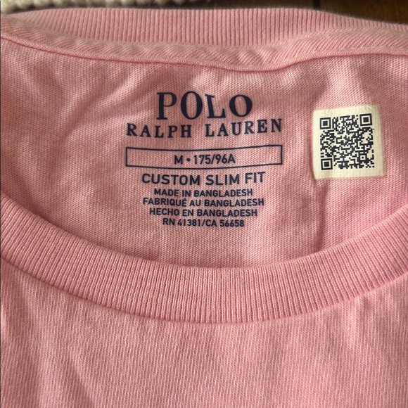 Polo Ralph Lauren Other - Polo by Ralph Lauren Light Pink Tee M
